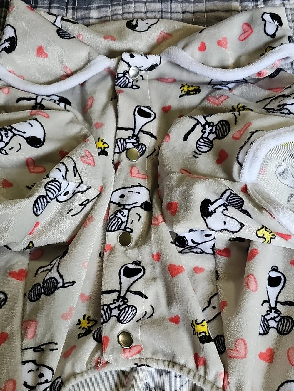 Peanuts Snoopy Dog Pajamas Size Large NWT
